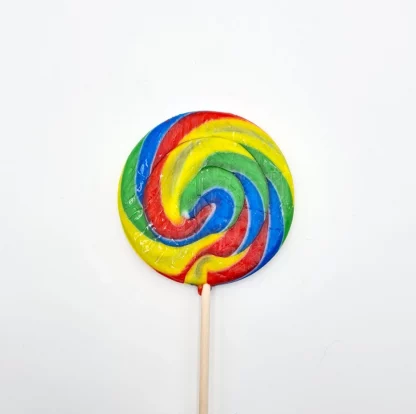 Large Rainbow Lolly