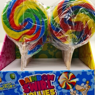Large Rainbow Lollies