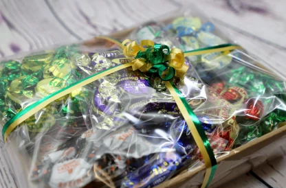 Toffee Hamper wrapped