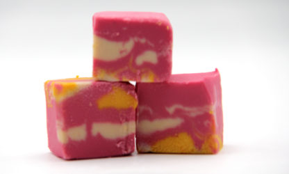 Rhubarb and Ginger Gin Fudge