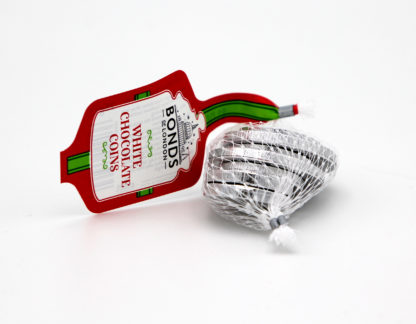 Bonds White Chocolate Silver Coins