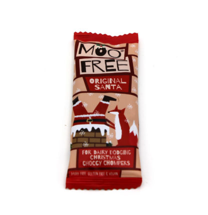 Moo Free Milk Chocolate Alternative Santa - 32g