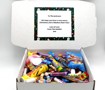 Christmas Retro Box with personalised message - Image 2