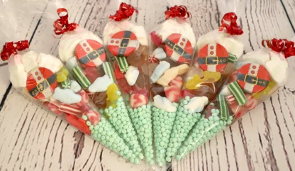 Christmas Sweet Cone Close up