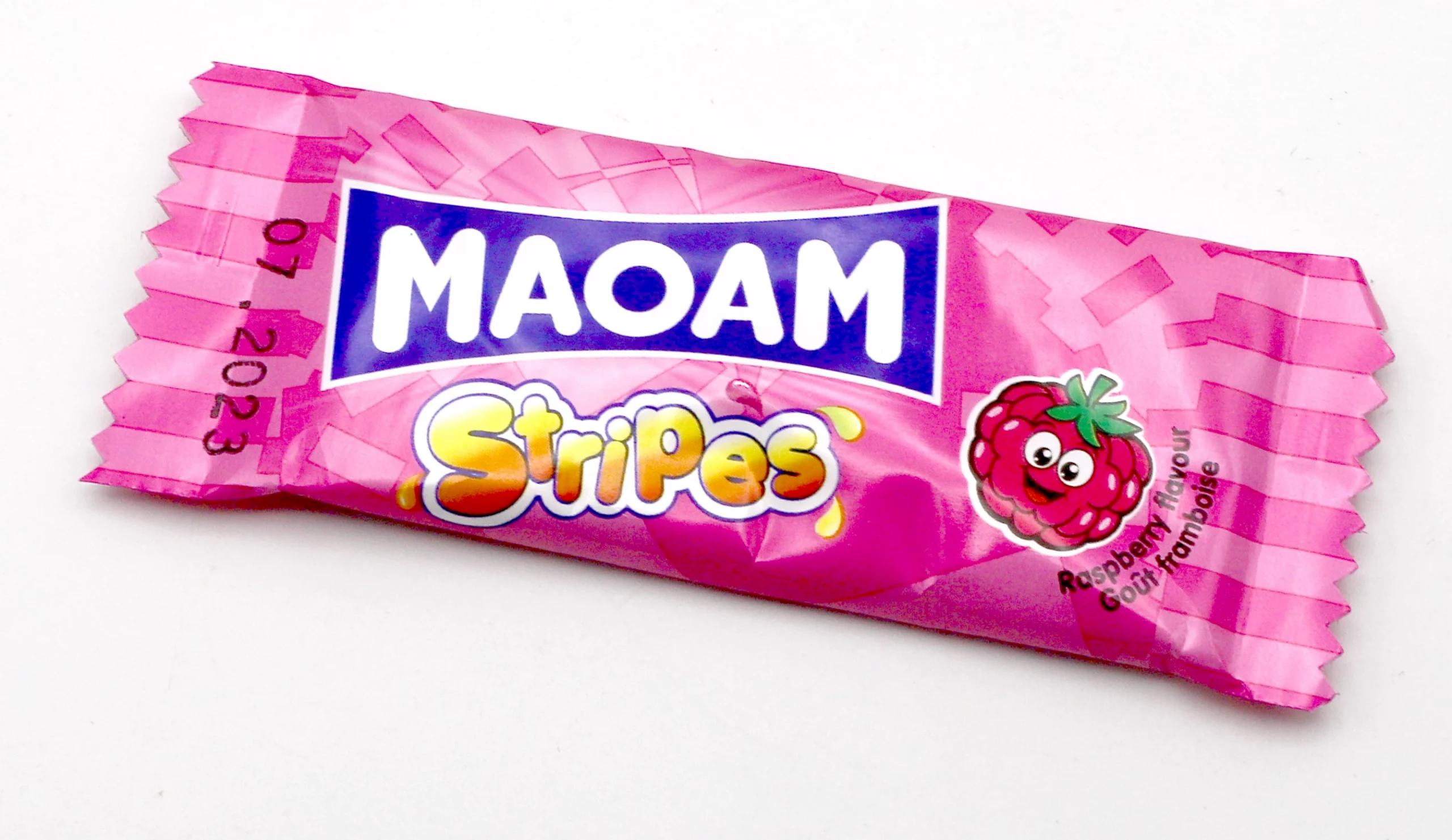Maoam Stripes - Raspberry - The Shop - Sweets for the UK