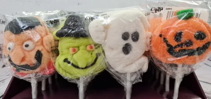 Halloween Mallow Pops