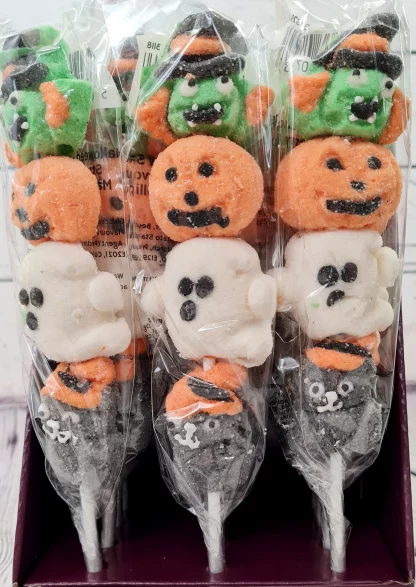 Halloween Mallow Skewers