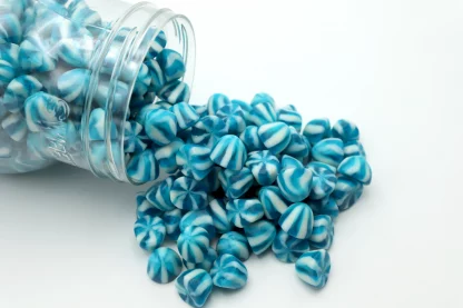 Blue Raspberry Twist Kisses