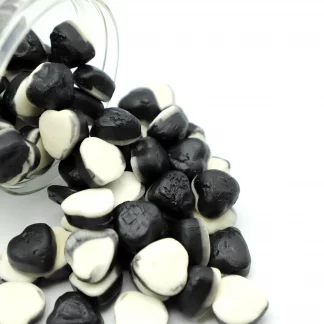 Liquorice Jelly Hearts