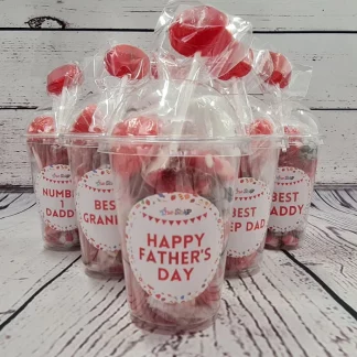 Father's Day Red Sweet Cups