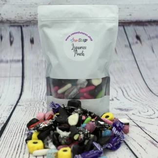 If you love Liquorice, you're going to love our Liquorice Pouch. Packed full of our best selling Liquorice, this re-sealable pouch will keep you munching for ages!