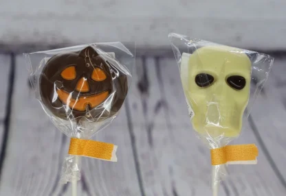Halloween Chocolate Lollies