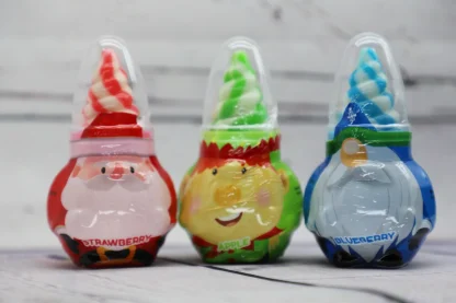 Festive Friends lollipop and sherbet dip