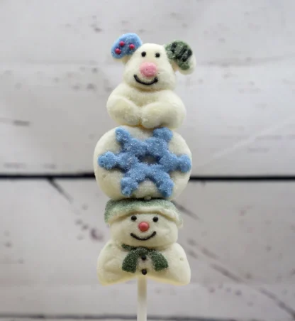 Snowman Snow Dog mallow
