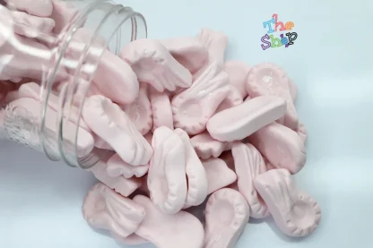 Giant foam shrimps traditional sweet