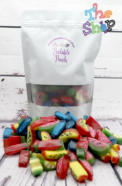 TikTok trending peelable sweets in a pouch
